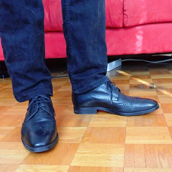 Browns -Handmade Italian Black Leather Shoes - Picture 3 of 15